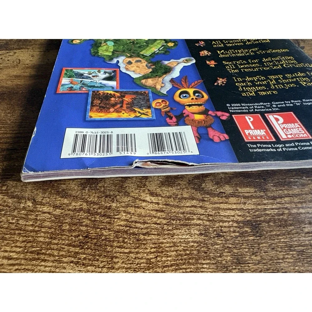 Banjo-Tooie Prima's Official Strategy Guide 2000 N64